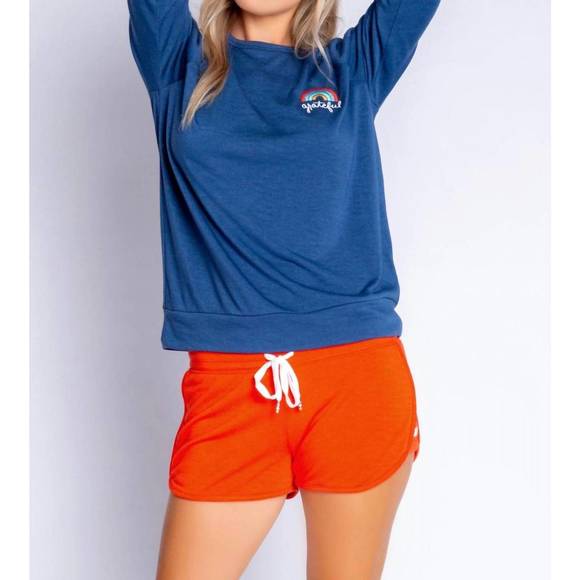 PJ Salvage Women's Loungewear Marble Vibes Short At Womenu2019s